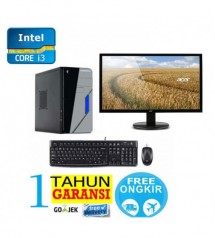 Paket PC Kantor | Sekolah 8 - Intel Core i3 2120 | Ssd  256 gb | Ram 8 Gb | Led 20" ACER/ Led LG 19"