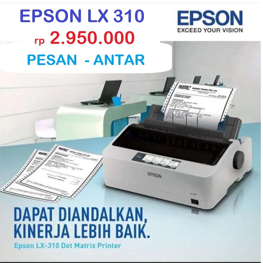 Printer Epson Dot Matriks - LX310